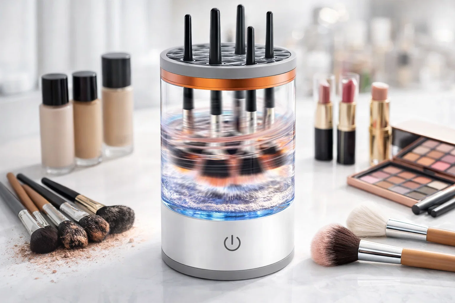 Why Every Beauty Lover Is Switching to a Spinning Makeup Brush Cleaner