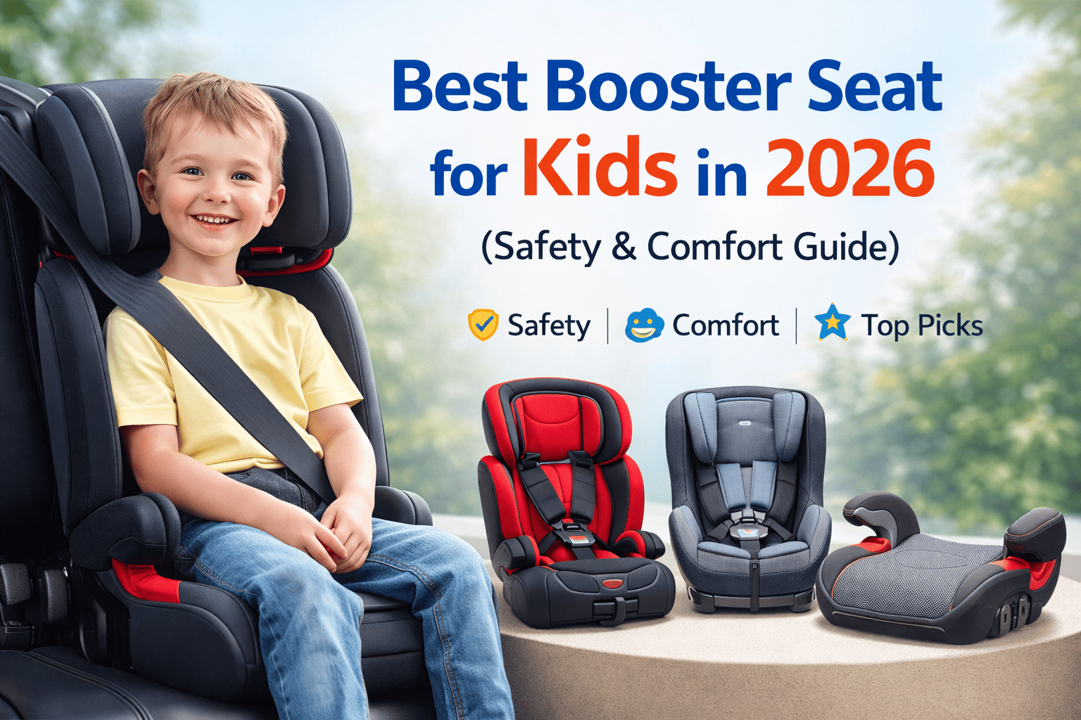 Best Booster Seat for Kids in 2026 (Safety & Comfort Guide)