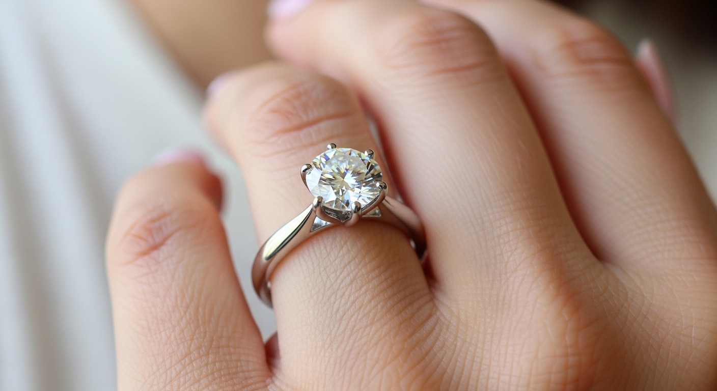 moissanite ring UK